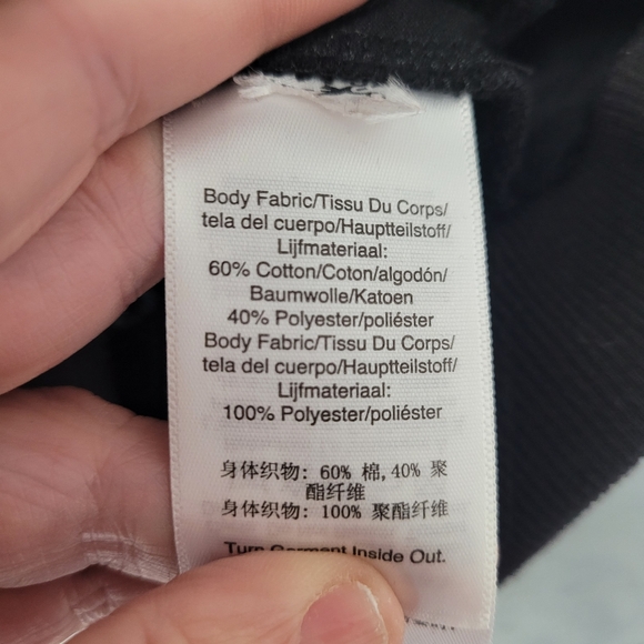 DKNY Faux Fur Hooded Black Zip Up Jacket Size Small - Picture 4 of 5